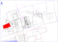 Shows location of spit 2DC30 in relation to the rest of Site 2