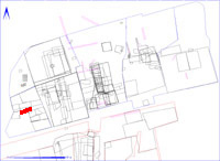 Shows location of spit 2DC92 in relation to the rest of Site 2